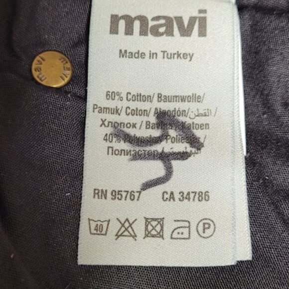 Men's MAVI "Matt" Relaxed Straight Leg Jeans SZ 40x30 - Picture 6 of 13